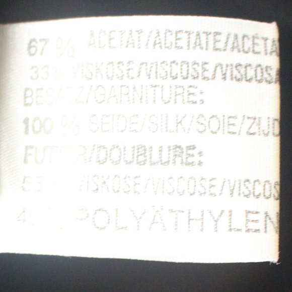 Louis Feraud Long black silk dress made by Joy Cherry size 42 - Picture 15 of 15